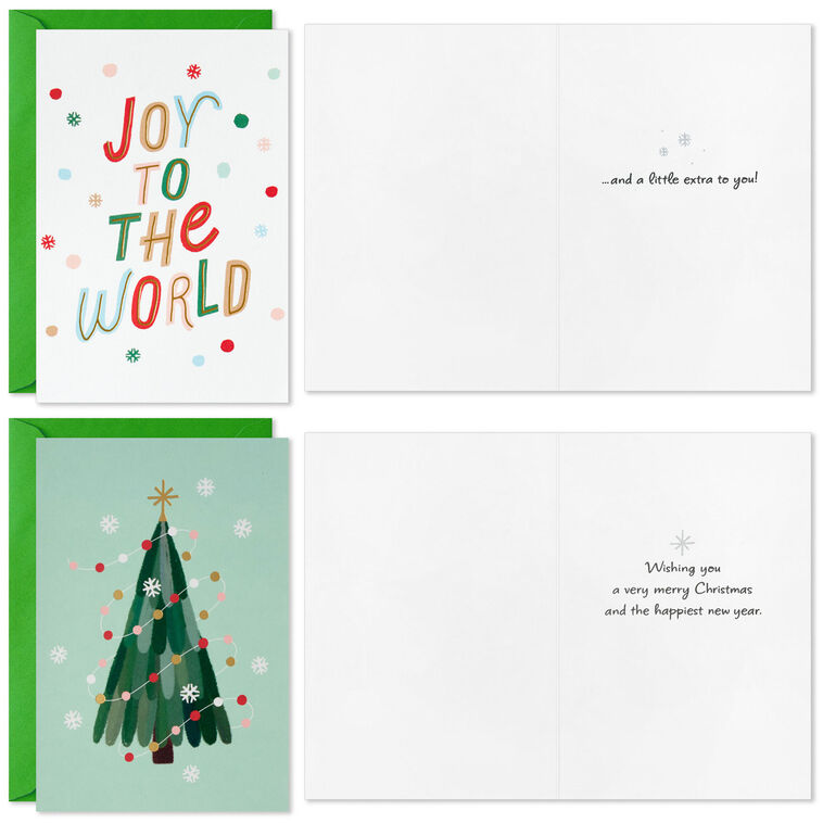 Hallmark Whimsical Holidays Assorted Boxed Christmas Cards Pack Of 72