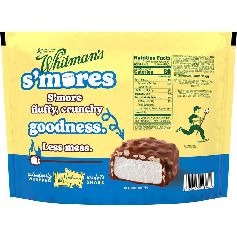 Hallmark Whitman's Classic Milk Chocolate S'mores Candies 10 Pieces