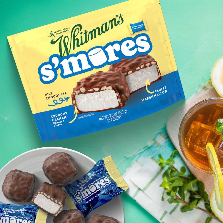 Hallmark Whitman's Classic Milk Chocolate S'mores Candies 10 Pieces