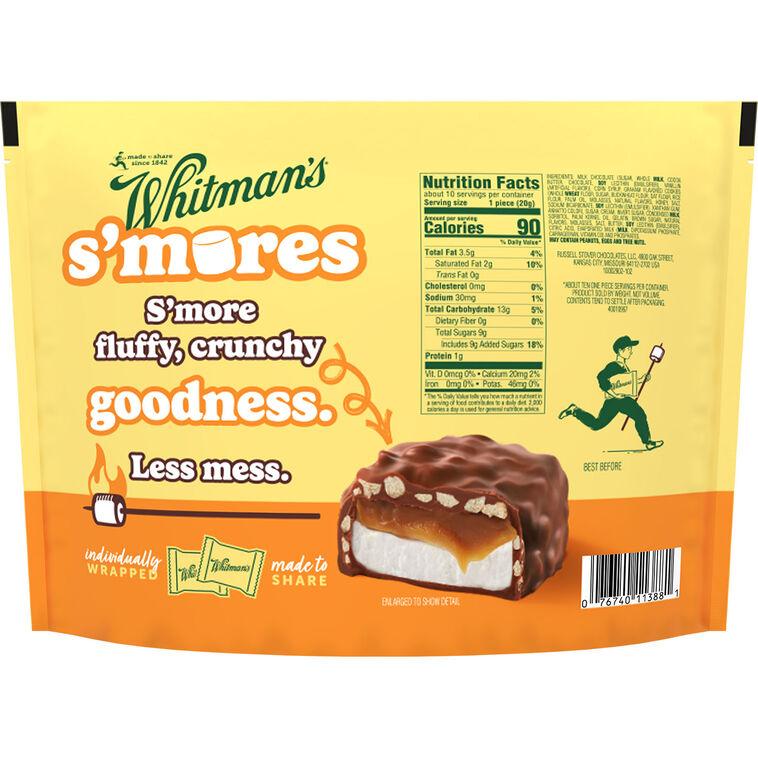 Hallmark Whitman's Milk Chocolate Caramel S'mores Candies 10 Pieces