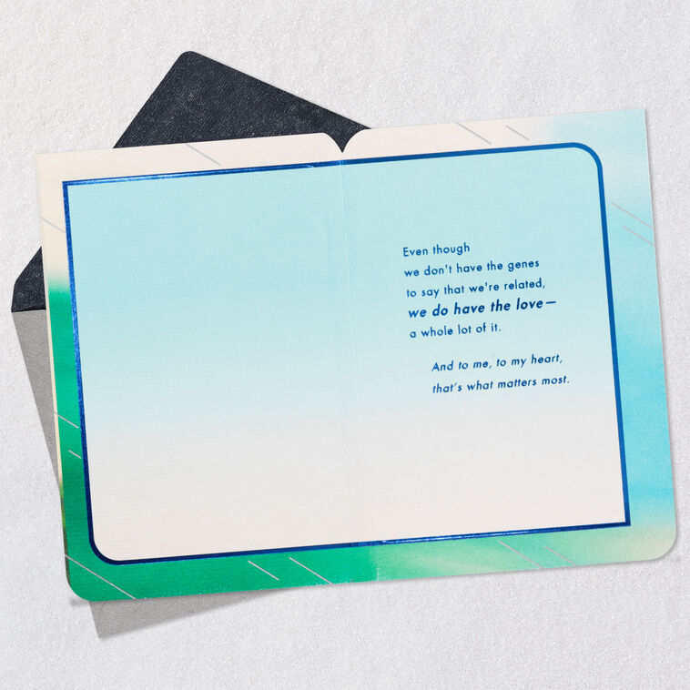 Hallmark Whole Lot Of Love Birthday Card For Stepson