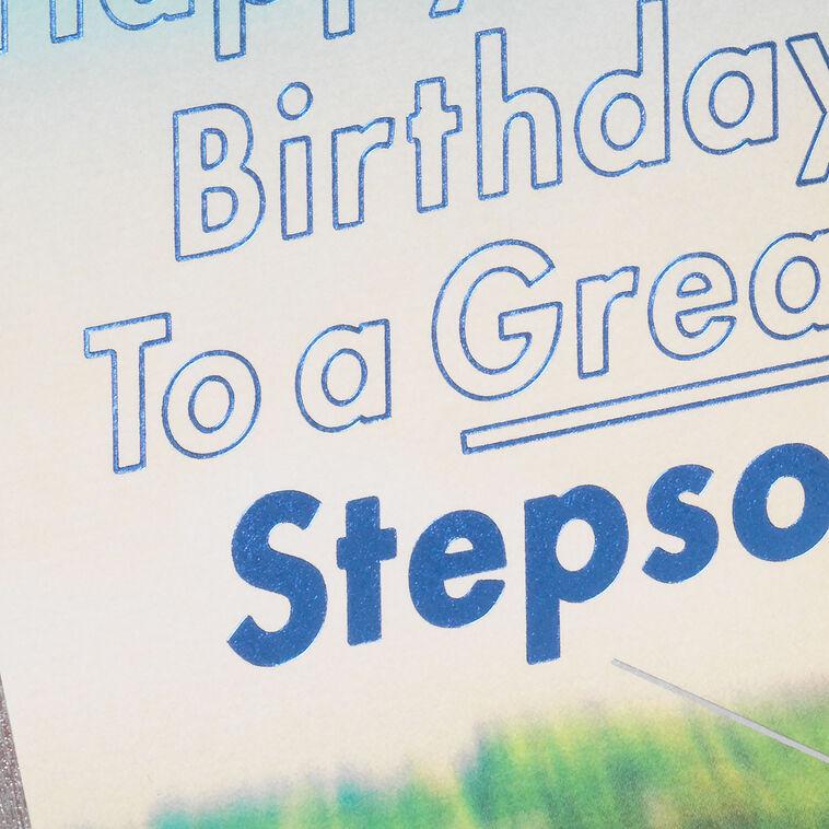 Hallmark Whole Lot Of Love Birthday Card For Stepson