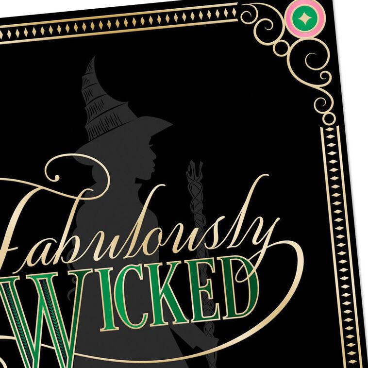 Hallmark Wicked Never Hide Your Magic Halloween Card