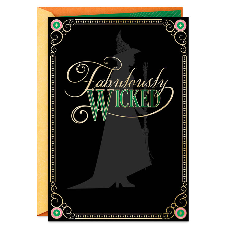 hallmark Wicked Never Hide Your Magic Halloween Card
