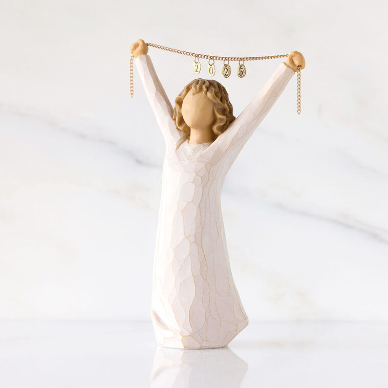 Hallmark Willow Tree Courage 2025 Girl With Chain Of Charms Figurine