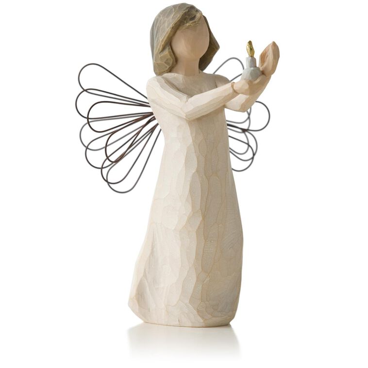 hallmark Willow Tree® Angel of Hope Flame Figurine
