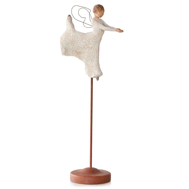 hallmark Willow Tree® Dance of Life Angel Figurine on Stand