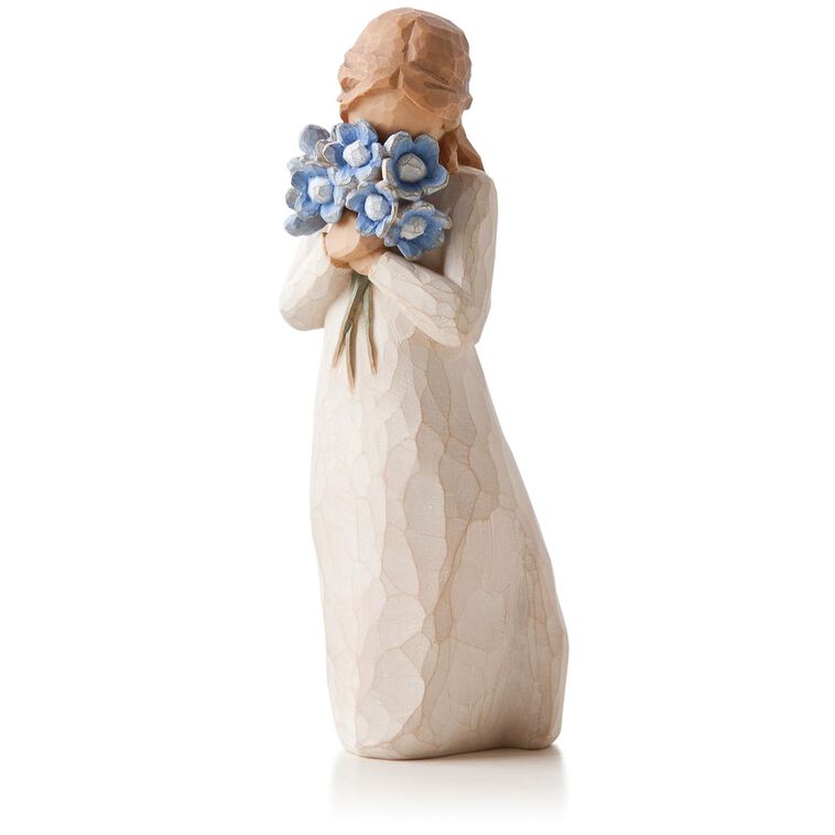 hallmark Willow Tree® Forget-Me-Not Friendship Figurine