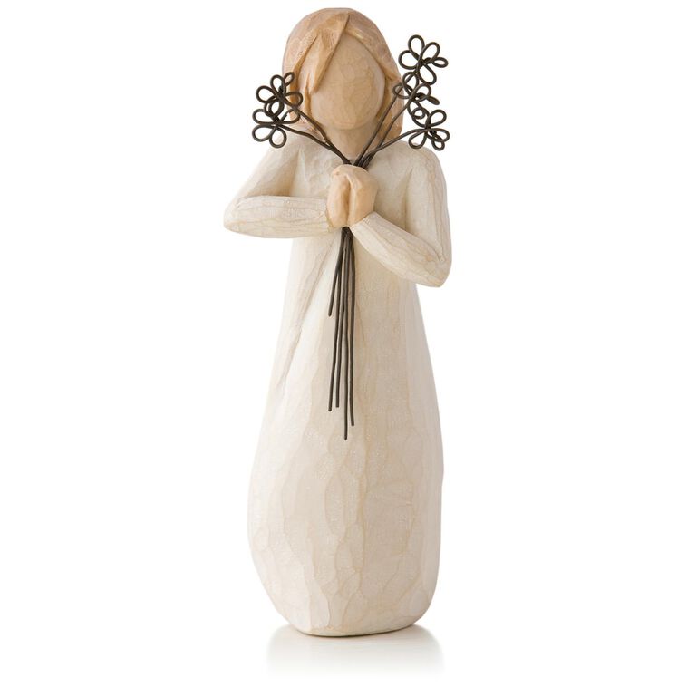 hallmark Willow Tree® Friendship and Flowers Figurine