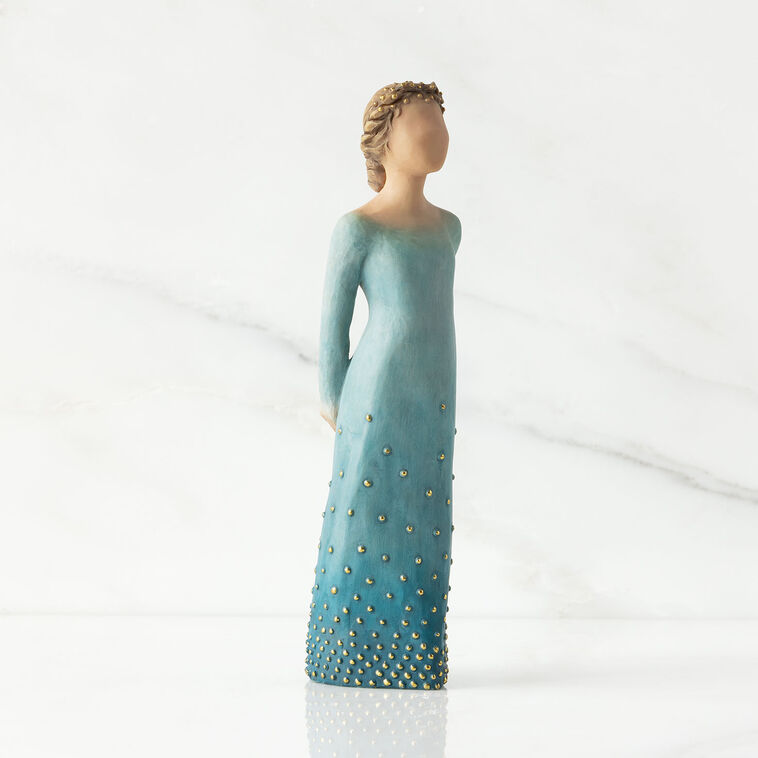 Hallmark Willow Tree Radiance Woman Figurine—Beige Skin Tone 7.5"