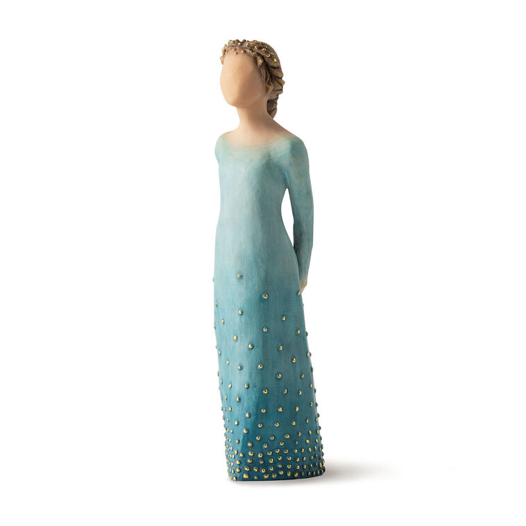 hallmark Willow Tree Radiance Woman Figurine—Beige Skin Tone 7.5"