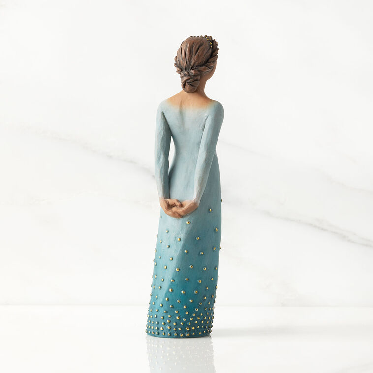 Hallmark Willow Tree Radiance Woman Figurine—Brown Skin Tone 7.5"