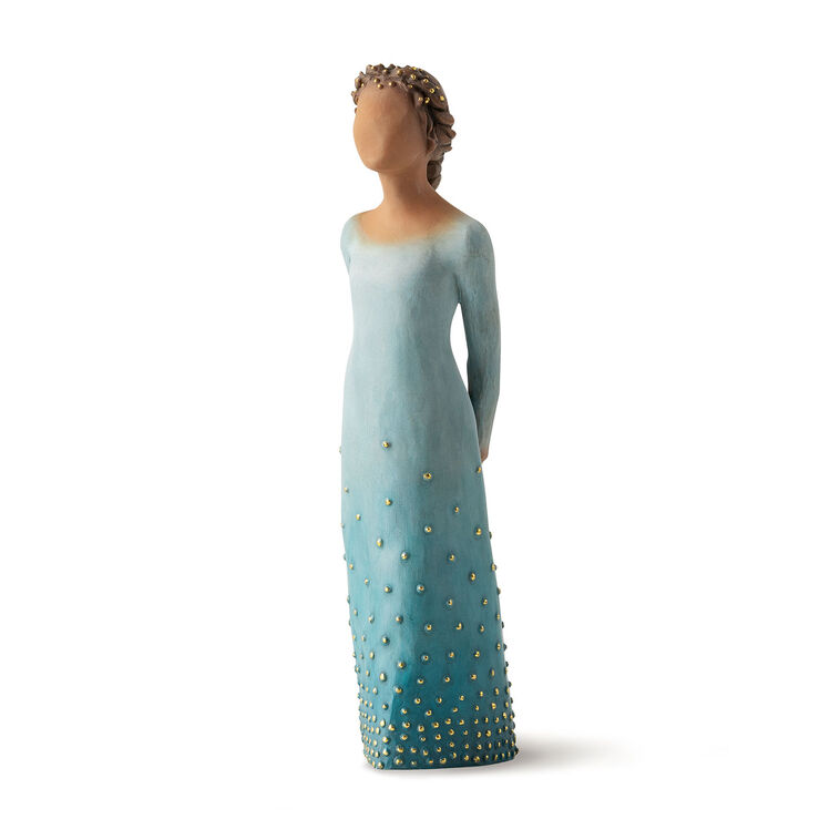 hallmark Willow Tree Radiance Woman Figurine—Brown Skin Tone 7.5"