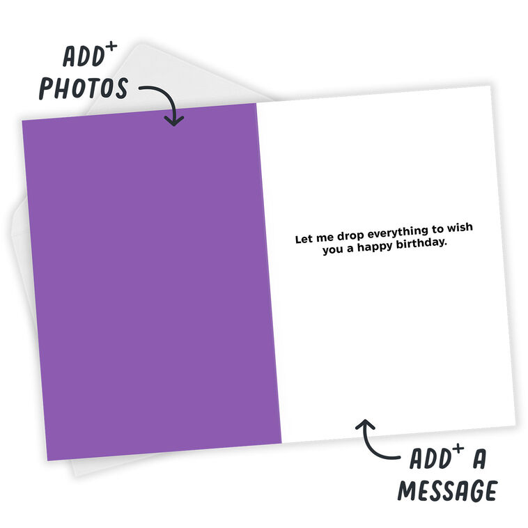 Hallmark Willy Wonka & The Chocolate Factory Funny Custom Birthday Card