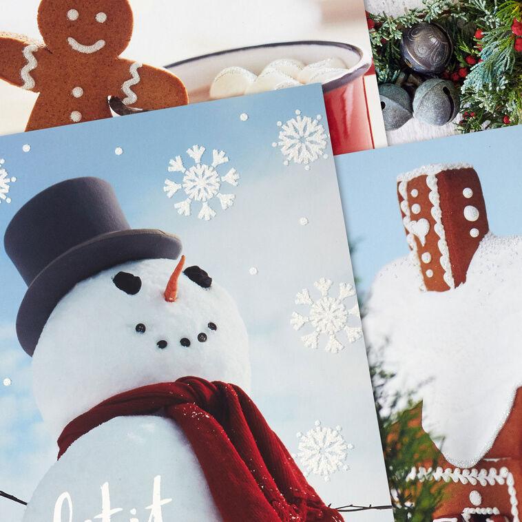 Hallmark Winter Cheer Assorted Boxed Christmas Cards Pack Of 12