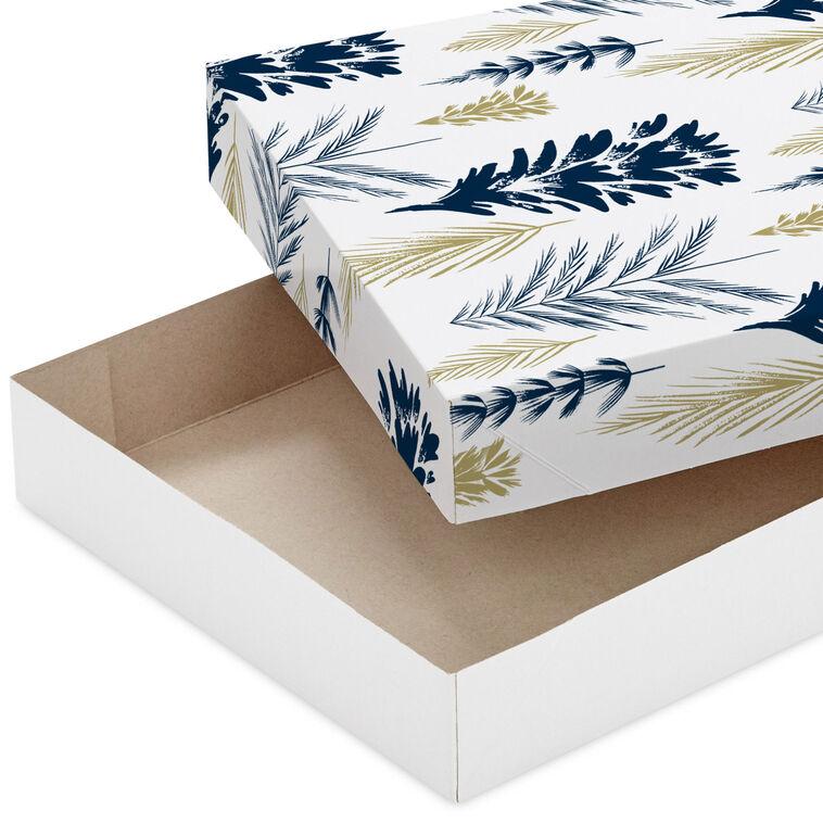 Hallmark Winter Wonder 12-Pack Assorted Medium Gift Box Bundle