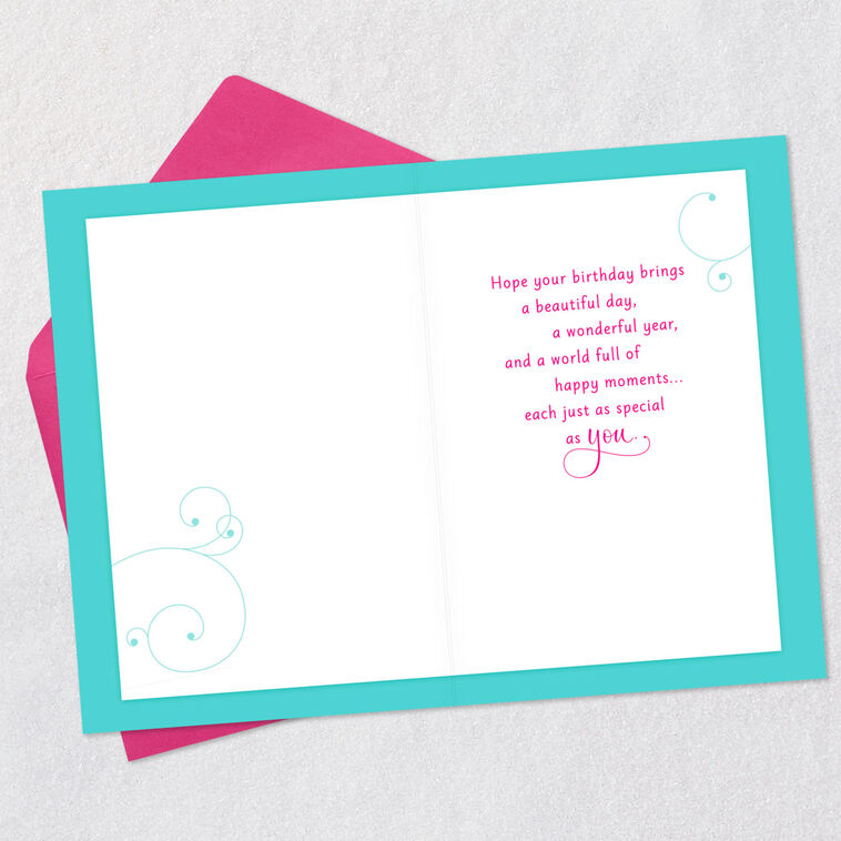 Hallmark Wishes For A Day As Special As You Birthday Card