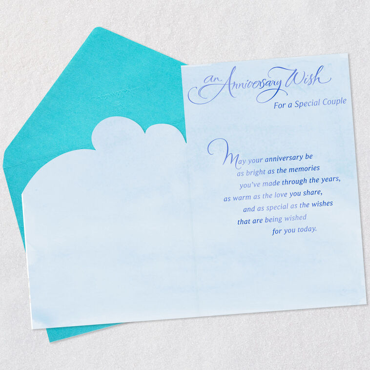 Hallmark Wishes For A Special Couple Anniversary Card