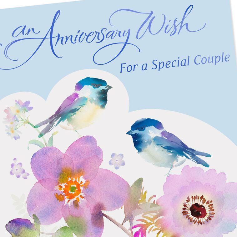 Hallmark Wishes For A Special Couple Anniversary Card
