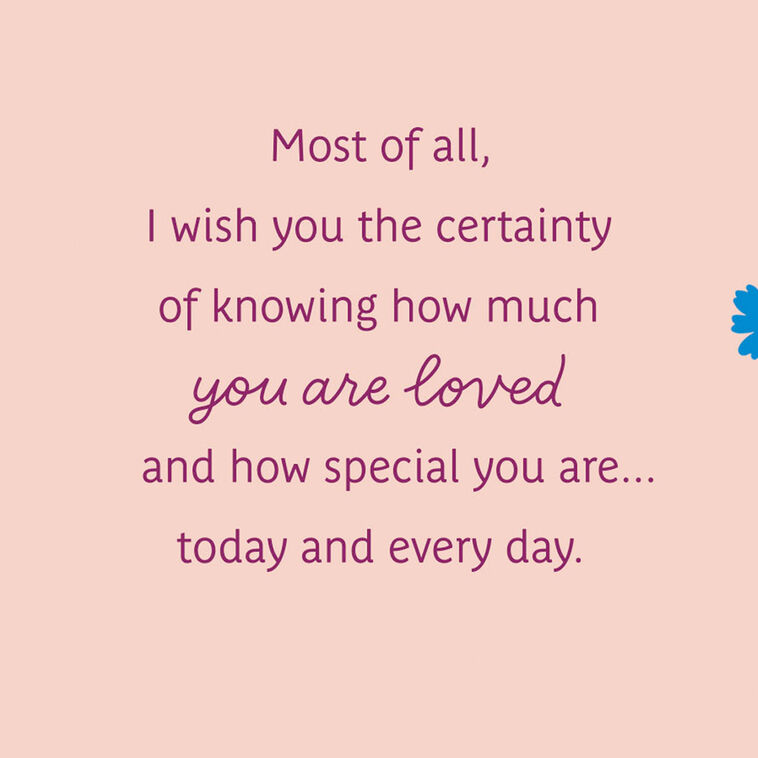 Hallmark Wishes For You Birthday Card For Granddaughter