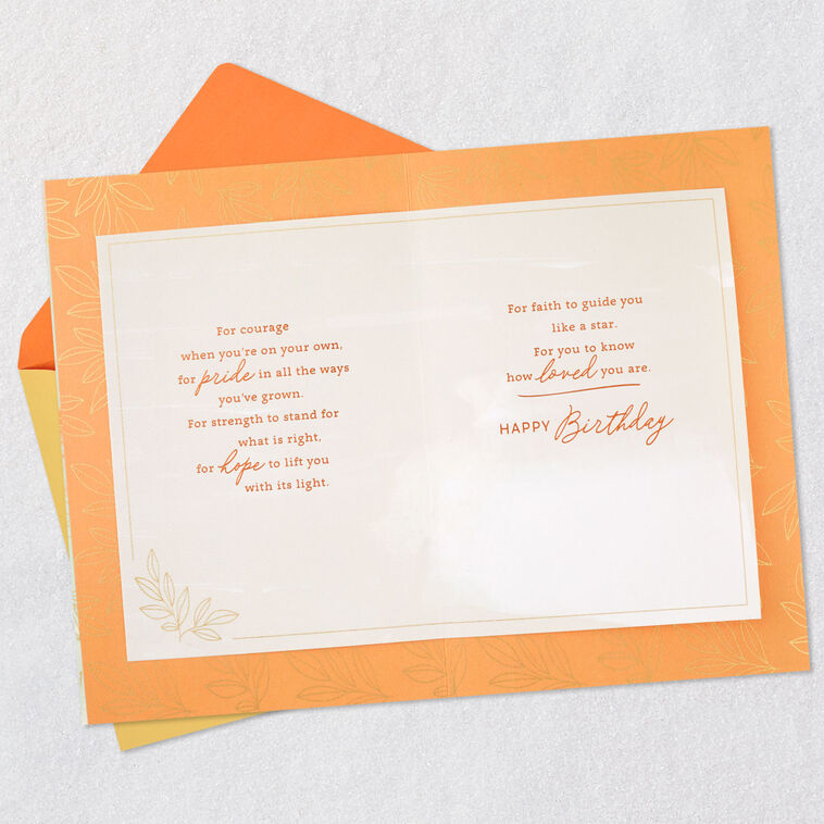 Hallmark Wishes For You Birthday Card For Granddaughter