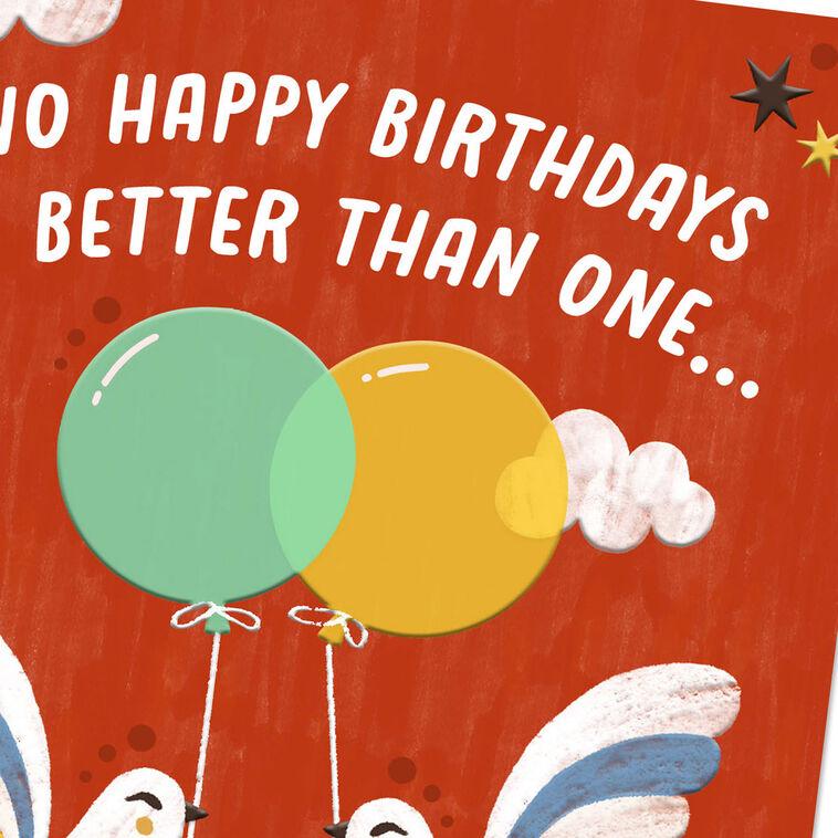 Hallmark Wishing Both Of Us Good Times Shared Birthday Card