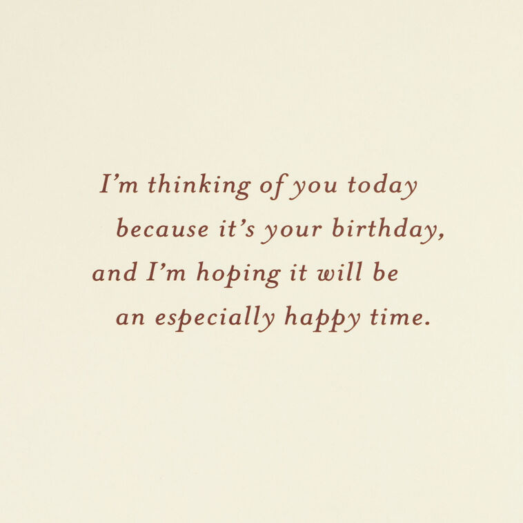 Hallmark Wishing Good Things For You Birthday Card For Brother