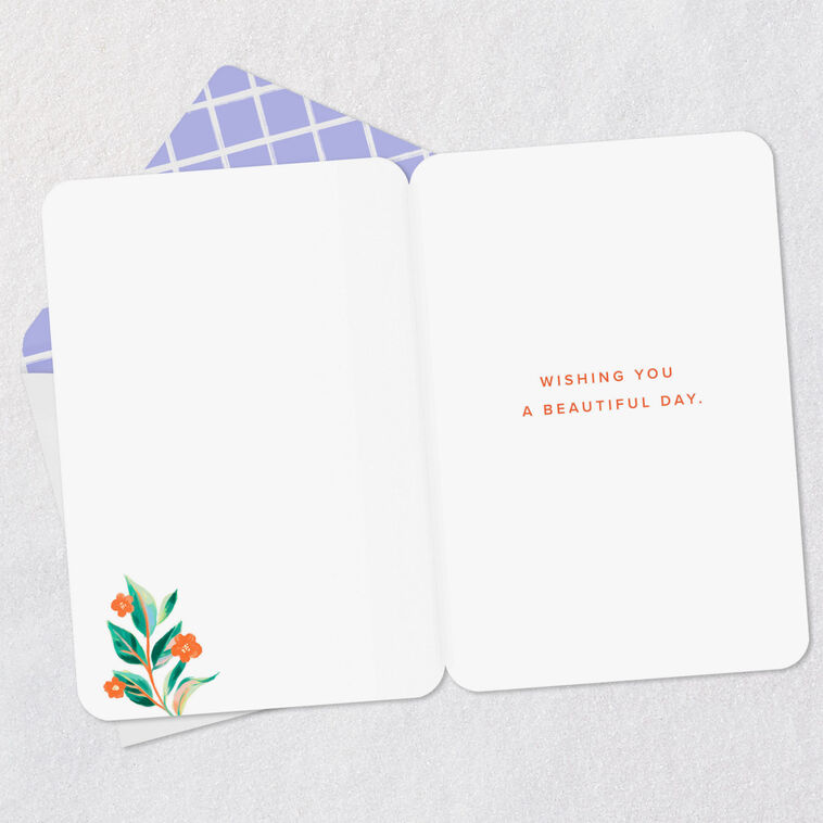 Hallmark Wishing You A Beautiful Day Friendship Card