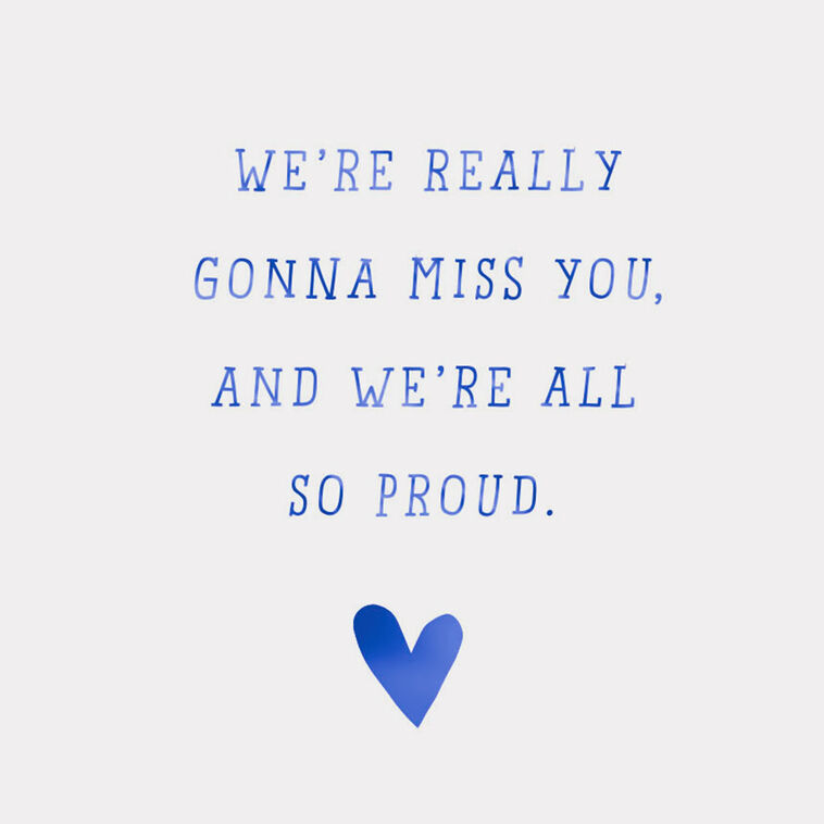 Hallmark Wishing You A Safe Deployment Military Goodbye Card