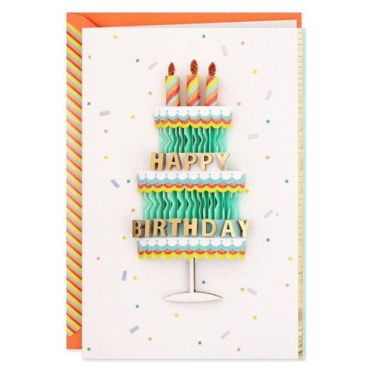 hallmark Wishing You a Wonderful Year Birthday Card