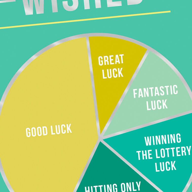 Hallmark Wishing You All The Luck Funny Good Luck Card