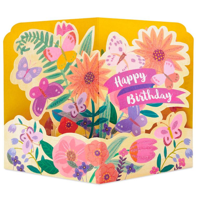 Hallmark Wishing You Beautiful Moments 3D Pop-Up Birthday Card