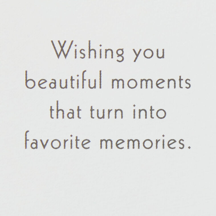 Hallmark Wishing You Beautiful Moments 3D Pop-Up Birthday Card