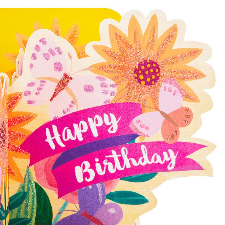 Hallmark Wishing You Beautiful Moments 3D Pop-Up Birthday Card