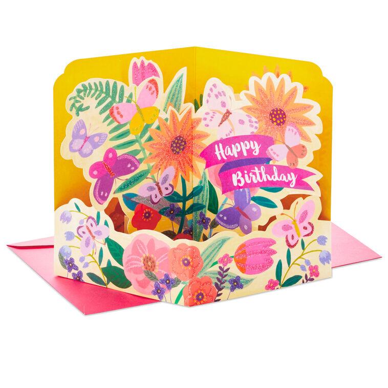 hallmark Wishing You Beautiful Moments 3D Pop-Up Birthday Card
