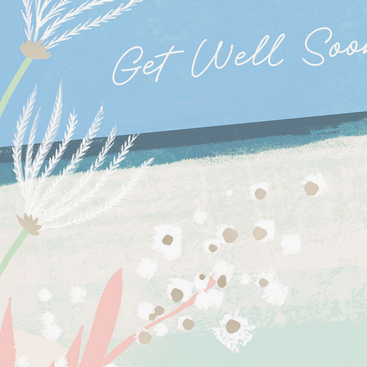 Hallmark Wishing You Blue Skies And Sunshine Get Well Card