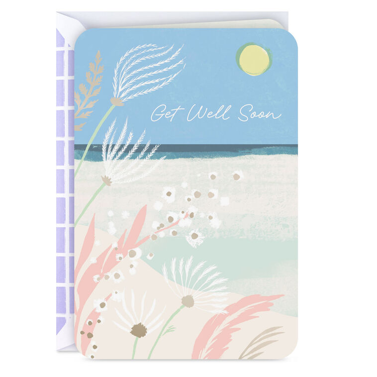 hallmark Wishing You Blue Skies and Sunshine Get Well Card