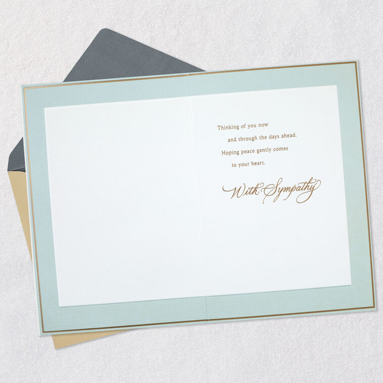 Hallmark Wishing You Comfort And Peace Sympathy Card