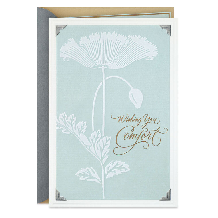 hallmark Wishing You Comfort and Peace Sympathy Card