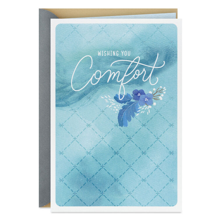 hallmark Wishing You Comfort and Warm Memories Sympathy Card