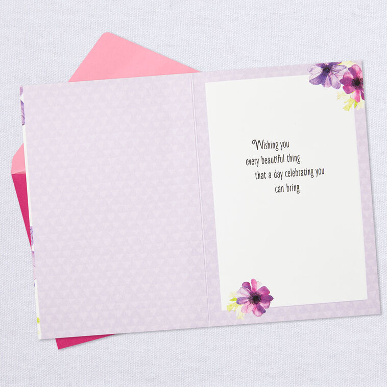 Hallmark Wishing You Every Beautiful Thing Birthday Card