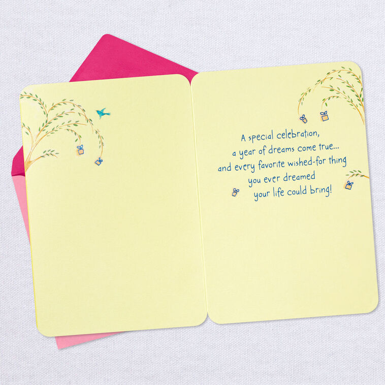 Hallmark Wishing You Every Favorite Thing Birthday Card For Niece
