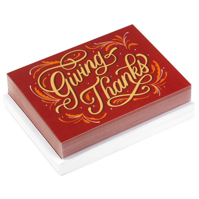 hallmark Wishing You Every Good Thing Boxed Thanksgiving Cards Pack of 40