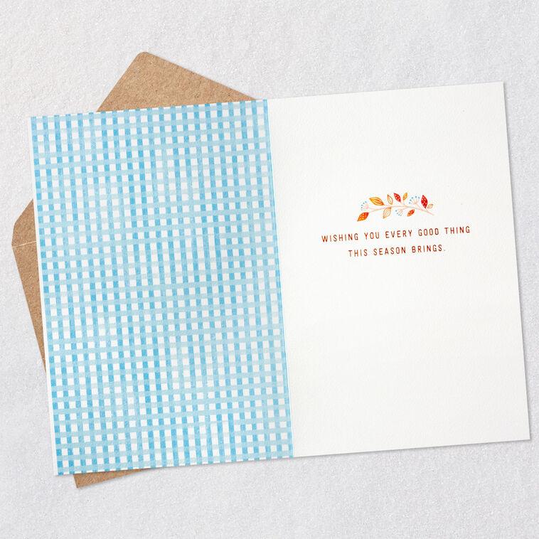 Hallmark Wishing You Every Good Thing Thanksgiving Card