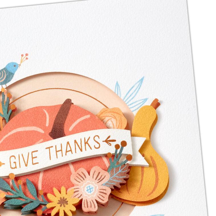 Hallmark Wishing You Every Good Thing Thanksgiving Card