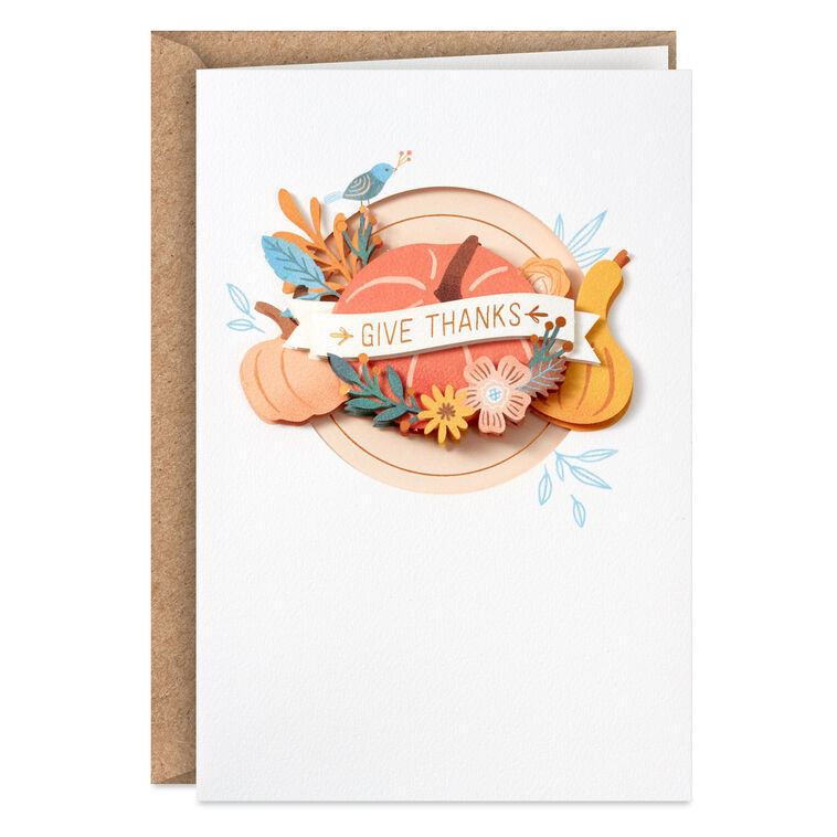 hallmark Wishing You Every Good Thing Thanksgiving Card
