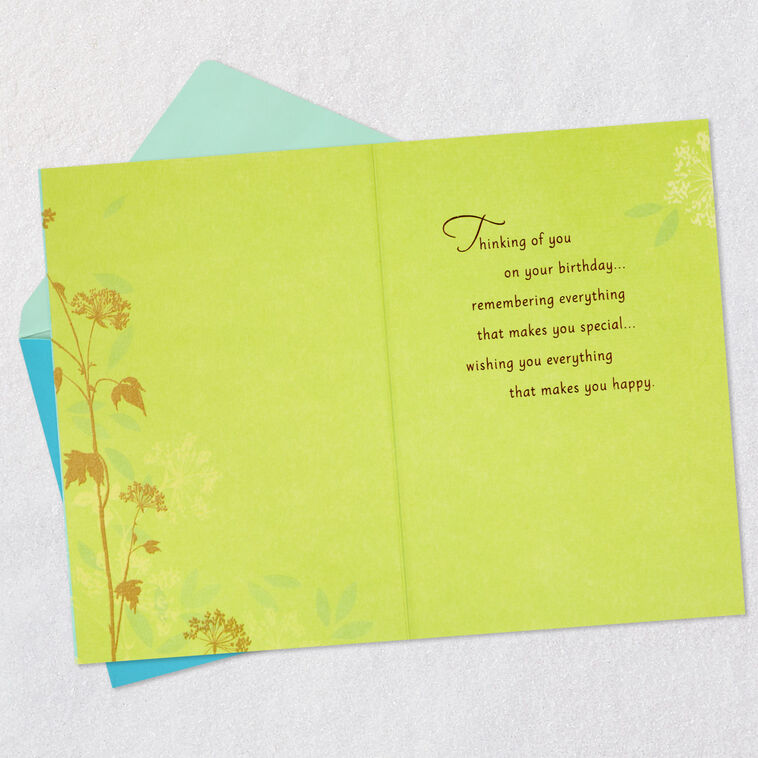 Hallmark Wishing You Everything That Makes You Happy Birthday Card