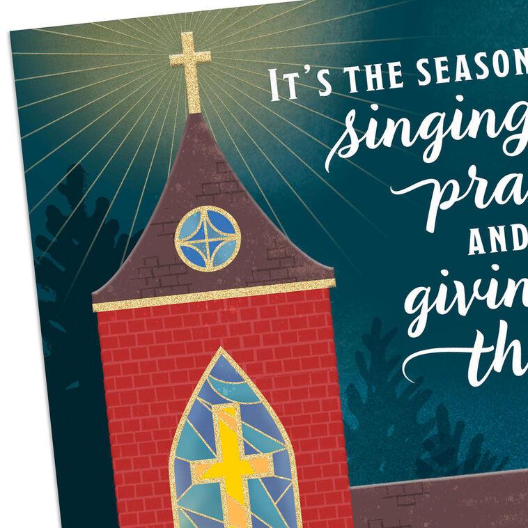 Hallmark Wishing You Jesus Joy Religious Christmas Card