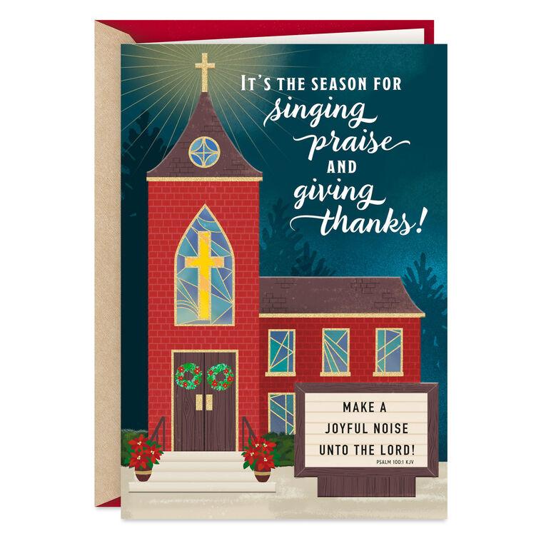 hallmark Wishing You Jesus Joy Religious Christmas Card