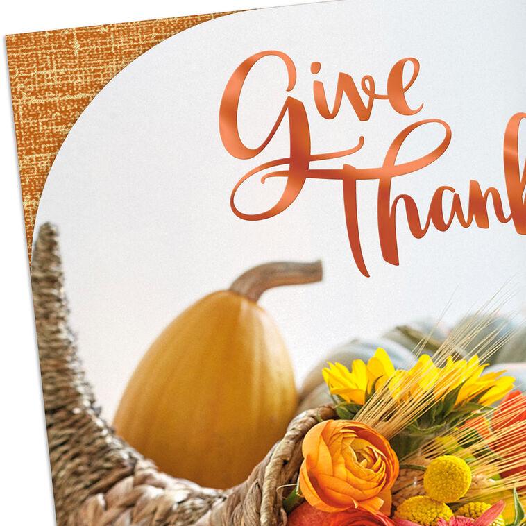 Hallmark Wishing You So Much Happiness Thanksgiving Card